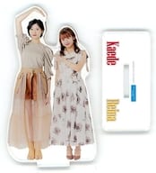 加賀楓＆横山玲奈(13期) アクリルスタンド 「モーニング娘。’22 25th ANNIVERSARY CONCERT TOUR ～SINGIN’ TO THE BEAT～」