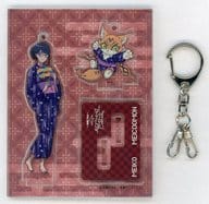 望月芽心＆メイクーモン アクリルチャーム 「デジモンアドベンチャー tri.×大江戸温泉物語 ～外伝「温泉」～」