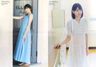 B3特大両面ポスター(四つ折) 五百城茉央(乃木坂46)/柳堀花怜(僕が見たかった青空) UTB(アップ トゥ ボーイ) Vol.330 2023年10月号 特別付録