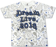 青学 オリジナルビッグシルエットTシャツ ホワイト×ブルー Sサイズ 「ミュージカル『テニスの王子様』15周年記念コンサート Dream Live 2018」