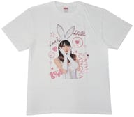 片岡未優 Tシャツ ホワイト XLサイズ 「みゆてんばーすでぃ22 #圧倒的かたおかみゆ」