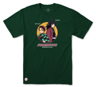 DEMON SLAYER TEE FOREST GREEN Lサイズ 「PRIMITIVE x DEMON SLAYER」