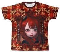 藍染カレン 青柳カヲルデザイン ZOC勝ちT(Tシャツ) FINAL レッド フリーサイズ 「ZOC TOUR 2021 “NEVER TRUST ZOC”」