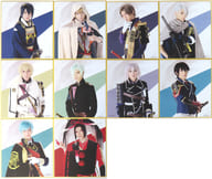 全10種セット ミニ色紙 「DMMスクラッチ! 『映画刀剣乱舞-黎明-』」 D賞