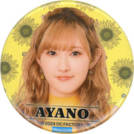 川村文乃(アンジュルム) 缶バッジ 「モバガチャ ANGERME CONCERT 2024 SECRET SECRET 佐々木莉佳子 FINAL『愛情の世界へ、君もおいでよ』」 ノーマル景品