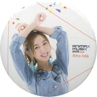 飯田里穂 缶バッジ 「ANIMAX MUSIX 2019 KOBE support by スカパー !」 会場限定