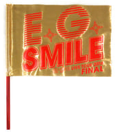 E-girls E.G. SMILE FINAL フラッグ 「E-girls LIVE TOUR 2016 ～E.G. SMILE～」 ファイナル公演限定
