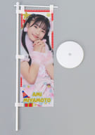 宮本杏海 オリジナルミニのぼり 「NMB48 クリスマスパーティー2023＆渋谷凪咲卒業コンサート オンラインくじ」 D賞