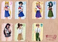 (7枚組) 月野うさぎ/火野レイ/水野亜美/計7名「美少女戦士セーラームーンS [台紙付き]」