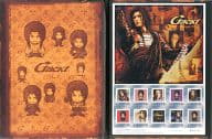 「80円切手10枚組み Gackt [特製ホルダー付き]」