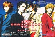 tetsuya/yukihiro/hyde/計4名「レンボーカード1000 1999 CRAND・CROSS TOUR L’Arc-en-Ciel(横)」 GRAND CROSS TOUR大阪会場限定