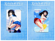 (2枚組) 姫柊雪菜「図書カード500円 ストライク・ザ・ブラッド/佐野恵一 [台紙付き]」 メガミマガジン 2016年2月号 誌上通販品