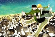 【TIGER＆BUNNY】ポストカード 鏑木・T・虎徹＆キース・グッドマン(ぐさり) /刺傷