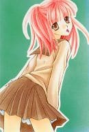 【オリジナル】ポストカード グリーンVer.(雪村理子) /Flower Crown 