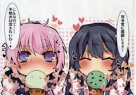 【艦隊これくしょん～艦これ～】切り離し済A4クリアファイル 時雨＆夕立＆不知火＆朝潮(松下ゆう) C85/TRICK＆TREAT