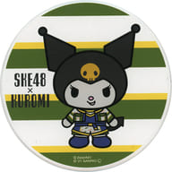 SKE48×クロミ アクリルコースター(背景ボーダー)  SKE48 30thシングルリリース記念コラボグッズ