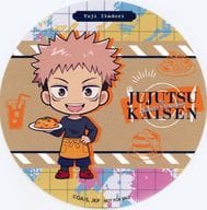 虎杖悠仁 オリジナルコースター(ミニキャラグループ) 「呪術廻戦 in SWEETS PARADISE 第2弾」 コラボメニュー注文特典