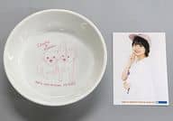 浅倉樹々 オリジナルボウル+L判生写真 「つばきファクトリー 浅倉樹々バースデーイベント2018」