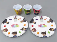 集合 限定コップ3個+プレート2枚セット(Bコース) 「KAGOME×名探偵コナン」 彩色の祭宴キャンペーン当選品