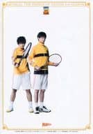 井澤巧麻(柳蓮二)＆前田隆太朗(切原赤也) A5オリジナル下敷き 「ミュージカル 『テニスの王子様』 3rdシーズン 青学 vs 立海」 テニミュDVDフェア