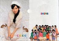 大矢真那(team KII) 上質クリアファイル 「SKE48 オフィシャルスクールカレンダーBOX 2012-13」 付録1