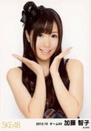 加藤智子/上半身・「2012.10」/SKE48 2012年10月度 ランダム生写真