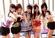 しず風＆絆～KIZUNA～/☆集合(5人)/横型・衣装黒・赤・青・白・オレンジ・ピース・直筆サイン入り/生写真