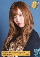 A ： 森田彩花/文字青/NMB48 8th Anniversary LIVE ランダム生写真 大阪Ver.
