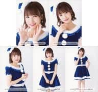 ◇朝長美桜/HKT48 2018年12月度 net shop限定個別生写真 December vol.01/02 5種コンプリートセット