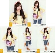◇加藤智子/SKE48 2013年5月度 個別生写真 「2013.05」「山ガール衣装」 5種コンプリートセット