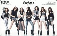 Happiness/集合(7人)/CD「JUICY LOVE」ミュージックカード
