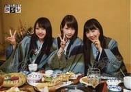 川栄李奈・木﨑ゆりあ・西野未姫/横型・印刷サイン入り・メッセージ入り/DVD・Blu-ray「AKB48 旅少女」(VPXF-72978/VPBF-29941)封入特典生写真