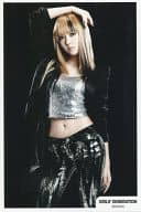 少女時代/JESSICA(ジェシカ)/膝上・衣装黒・銀・右手頭・背景黒/everysing 限定ポストカードサイズ生写真