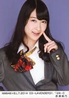 赤澤萌乃/NMB48×B.L.T.2014 03-LAVENDER31/124-C