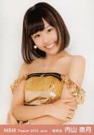 内山奈月/上半身/劇場トレーディング生写真セット2013.June