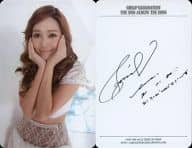 ジェシカ(Jessica)/印刷サイン・メッセージ入り/CD｢少女時代 3rd Album THE BOYS｣特典