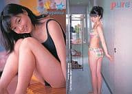 171 ： 丸山知紗/雑誌「pure×2」付録トレーディングカード