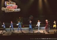 集合(7人)/ライブフォト・横型・全身・衣装紺・白・赤・黄色・横並び/DVD「快盗戦隊ルパンレンジャー VS 警察戦隊パトレンジャー ファイナルライブツアー2019」Amazon.co.jp特典ブロマイド