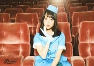 PASSPO☆/増井みお/横型・バストアップ・衣装青白・帽子・右手顎・客席・「PlayGround」衣装・CD「Cinema Trip」/公式生写真