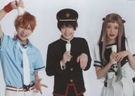 谷水力(源光)・小西詠斗(花子くん)・髙石あかり(八尋寧々)/横型・上半身・キャラクターショット・2Lサイズ/「地縛少年花子くん-The Musical-」ペアブロマイド