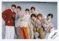 なにわ男子/集合(7人)/横型・膝上/シングル「I Wish」MV＆ジャケ写オフショット/公式生写真