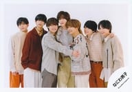 なにわ男子/集合(7人)/横型・膝上/シングル「I Wish」MV＆ジャケ写オフショット/公式生写真