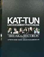 <<ジャニーズ>> KAT-TUNライブドキュメントフォトブック BREAK the RECORDS