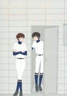 <<ダイヤのA>> あさひのなかで / よこ （御幸一也×沢村栄純） / つきのわ