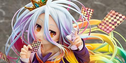不敵な笑みがグッとくる！「白 1/8 塗装済み完成品（ノーゲーム・ノーライフ）」予約開始！