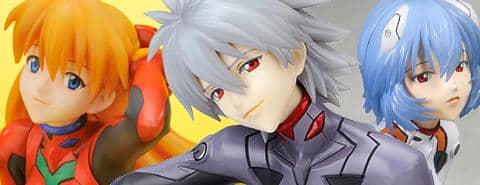 綾波、アスカ、カヲルくんがプラグスーツ姿でフィギュア化!「ヱヴァンゲリヲン プラグスーツver. 1/6 塗装済み完成品フィギュア」予約開始!