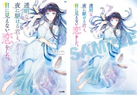 【駿河屋限定版】ラノベ「透明な夜に駆ける君と、目に見えない恋をした。 / 志馬なにがし」好評発売中！