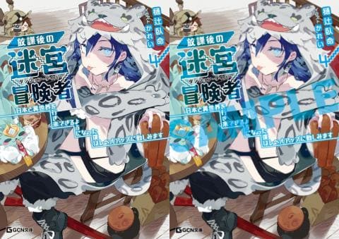 【駿河屋限定版】ラノベ「放課後の迷宮冒険者 ～日本と異世界を行き来できるようになった僕はレベルアップに勤しみます～ 4巻 / 樋辻臥命」好評発売中！