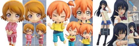 フィギュア「ねんどろいど 練習着Ver.小泉花陽＆星空凛」他、figma２体、新入荷です！