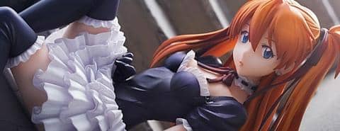 「惣流・アスカ・ラングレー ~ゴスロリver.~:RE 1/7 塗装済み完成品(エヴァンゲリオン)」予約開始!